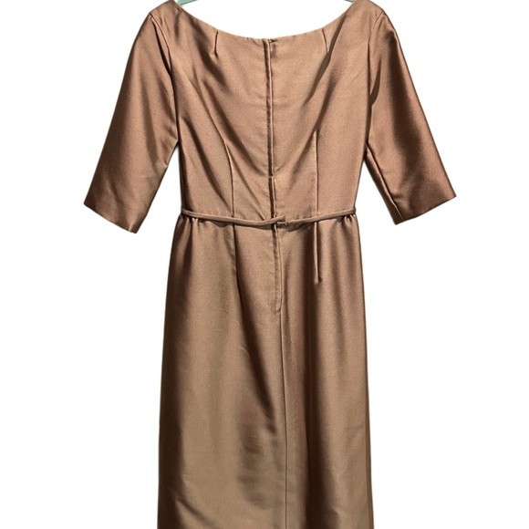 Oleg Cassini Vintage Golden 1960’s “Jackie” Young America Dress Size 4-6 - Picture 3 of 9